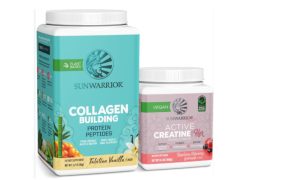 Combination of Sunwarrior & Vegan Collagen Powder